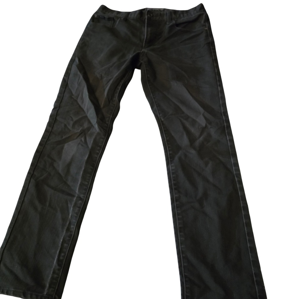 RVCA Daggers Denim Gray Slim Fit Jeans PUSH FRESH Moisture Management Size 32